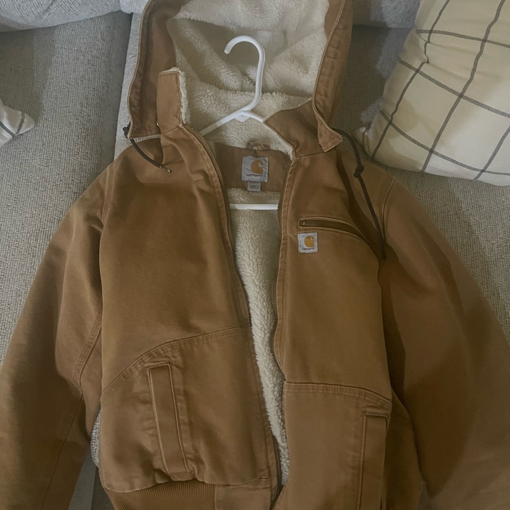 Carhartt Weathered Duck Sherpa Jacket